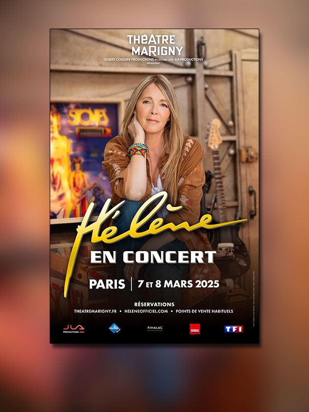 Hélène en concert les 7 et 8 mars 2025 !